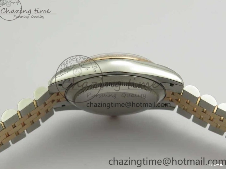 Jubilee RG Dial RG GMF SS 904 Wrapped on RG A2836 Roman Bracelet SS 36mm DateJust Wrapped 116231 0323